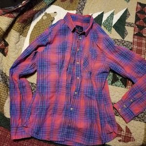 AEO plaid shirt